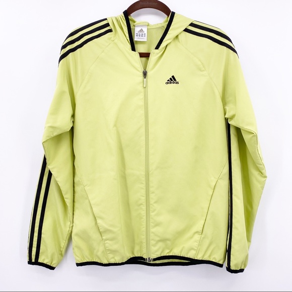 adidas light green jacket